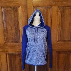 Under Armour Women's Heathered Purple Blue Hoodie